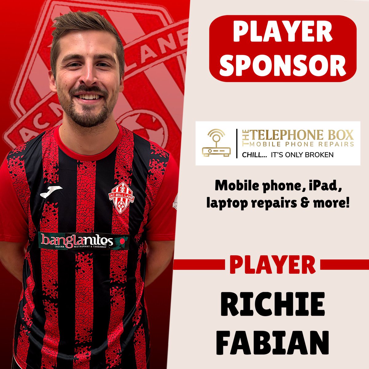 🚨 SPONSOR SHOUTOUT 🚨 

A massive thank you to The Telephone Box for sponsoring <a href="/RichieFabian/">®fabzz</a> for the 2025/26 season!