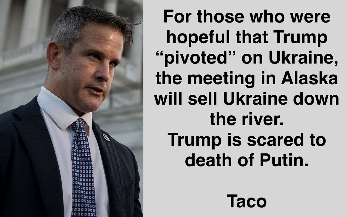 Who stands with Adam Kinzinger?
✋