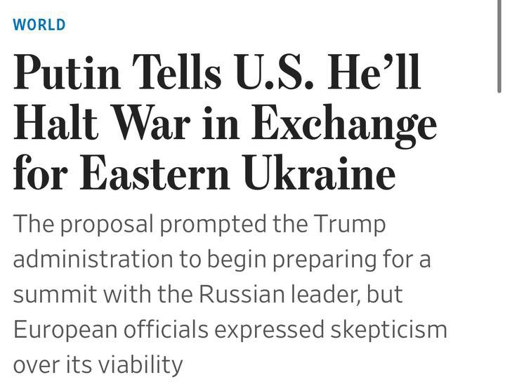 If putin pushes and flatter him a little more in exchange of his support for Nobel Peace Prize,  he can get Alaska.