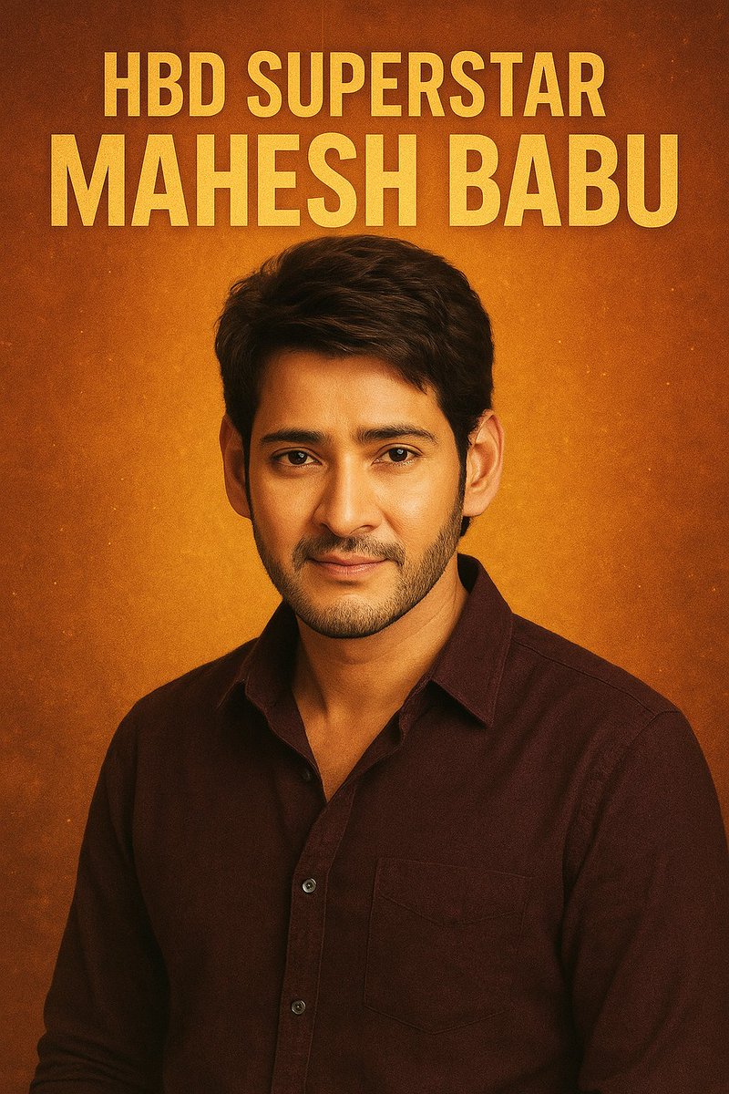 #HBDSuperstarMaheshBabu 🎉
Perfect for wishing Mahesh Babu on his birthday.
You can pair it with other trending tags like:

#HappyBirthdayMaheshBabu
#MaheshBabu
#PrinceMB
#TollywoodKing
#HBDMaheshBabu