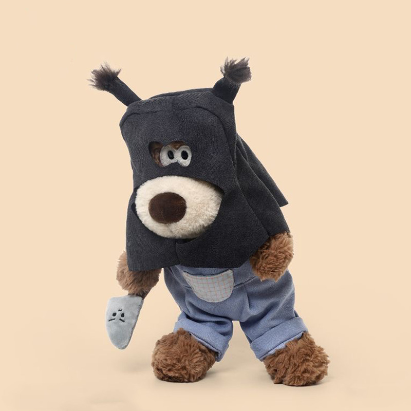 TriverToy's tweet image. 🐶Caught in the act of stealing hearts! Meet the Robber Dog Plush-dressed in hoodie &amp;amp; overall, shovel in paw, and charm off the charts. Soft, snuggly &amp;amp; criminally cute. 🎁Perfect gift. 

🛒shorturl.at/zgUus     

#PlushieLove #DogPlush #KawaiiFinds #GiftIdeas #ToyTriver
