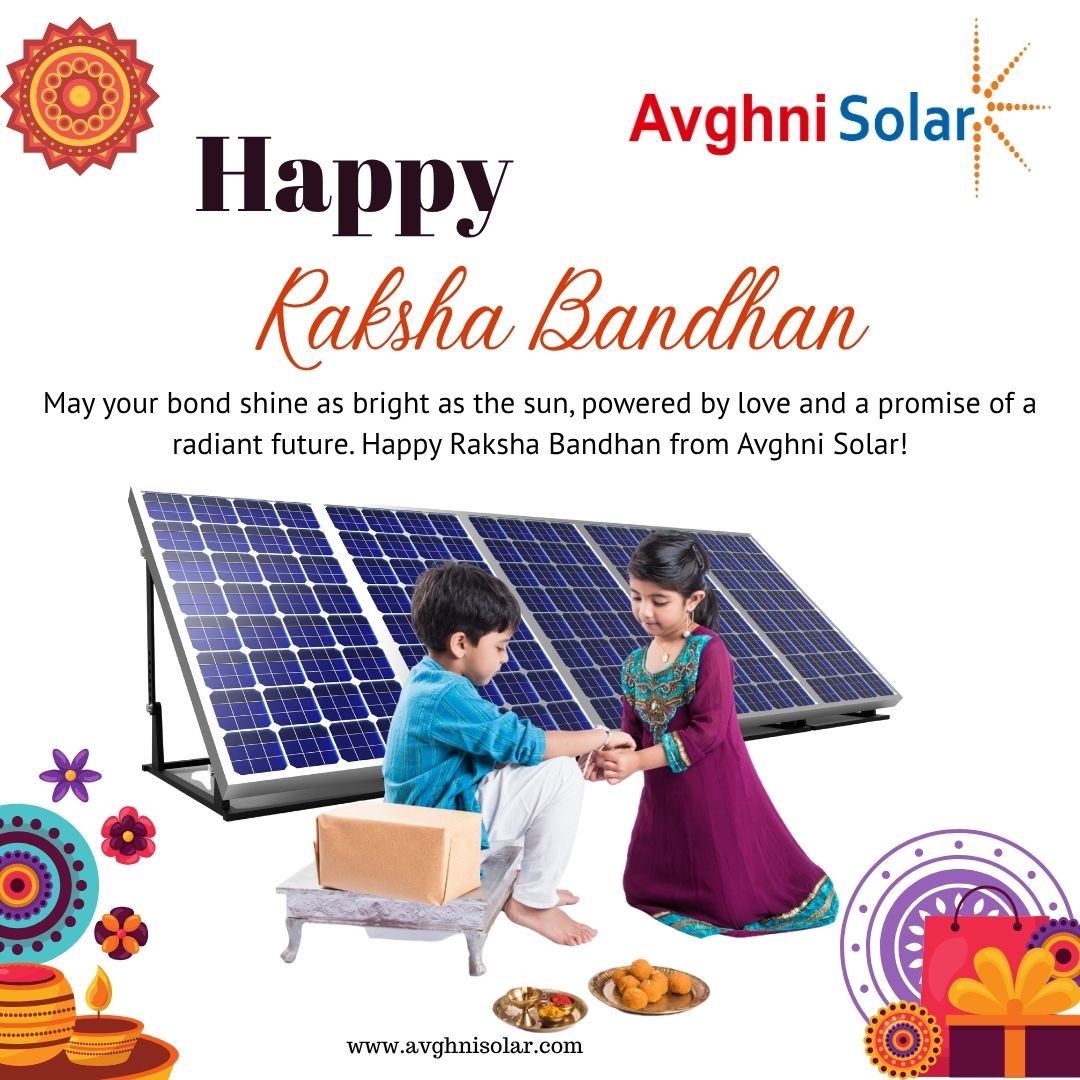 AvghniSolar's tweet photo. ☀️ Happy Raksha Bandhan! May your sibling bond shine bright, just like our solar panels powering a sustainable future. From Avghni Solar, wishing you a joyful and radiant Rakhi! #HappyRakshaBandhan #Rakhi #SolarEnergy #GoGreen #Hyderabad @avghnisolar https://t.co/VoRkLj3vVc