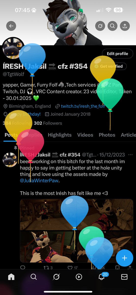 BDAY TIME WOOOO 🎉🎉🎉🎉🎉 see you at lfm if your going :3
