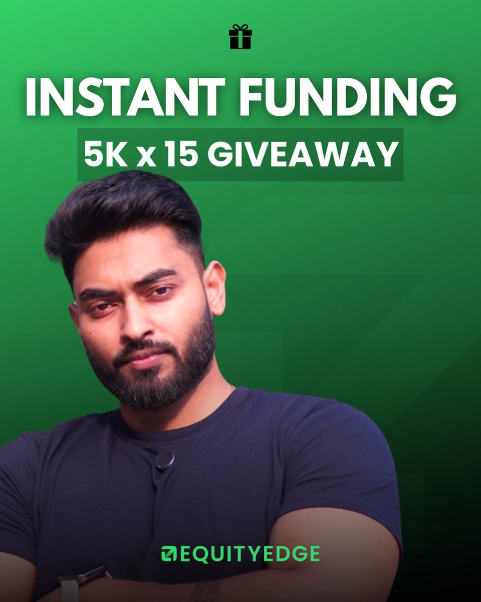 ParidaFX (@cryptoparida) on Twitter photo ๐ฐ Equity edge firm Giveaway๐ฐ
15 x $5000 Instant Funded Account
1๏ธโฃRegister \(MOST IMPORTANT\) \- app.equityedge.io/signup/PISTOLGโฆ
2๏ธโฃFollow \-
<a href="/EquityEdgeUK/">Equity Edge</a>
&
<a href="/cryptoparida/">ParidaFX</a>
3๏ธโฃLike, Comment & Retweet
4๏ธโฃ join discord ๐
discord.gg/bwPSF44MJ2
Winners will be picked soon. ๐ฐ Equity edge firm Giveaway๐ฐ
15 x $5000 Instant Funded Account
1๏ธโฃRegister \(MOST IMPORTANT\) \- app.equityedge.io/signup/PISTOLGโฆ
2๏ธโฃFollow \-
<a href="/EquityEdgeUK/">Equity Edge</a>
&
<a href="/cryptoparida/">ParidaFX</a>
3๏ธโฃLike, Comment & Retweet
4๏ธโฃ join discord ๐
discord.gg/bwPSF44MJ2
Winners will be picked soon.