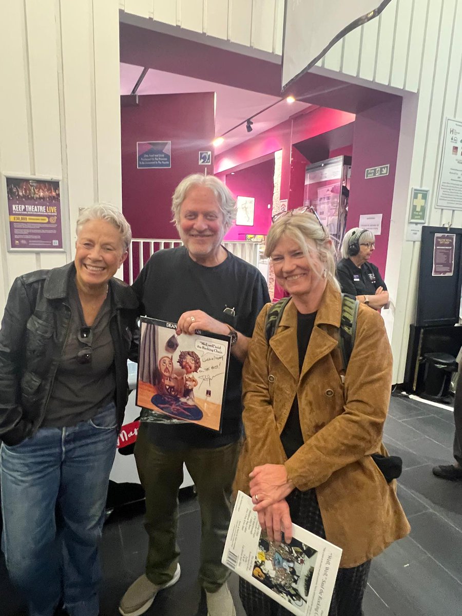 Cllr Linda Dorward for Lochar ๐ณ๏ธโ๐๐ณ๏ธโโง (@dorwardlindaj) on Twitter photo Thanks for a wonderful evening <a href="/DeanFriedman/">Dean Friedman</a> at the <a href="/DfsTheatreRoyal/">Theatre Royal Dumfries</a>. A modern day troubadour, would recommend catching his UK tour.
Thanks <a href="/crichton_derek/">Derek Crichton</a> for photos, great to see you and Gillian. Collectively, none of us have aged at all since the 70's ๐ Thanks for a wonderful evening <a href="/DeanFriedman/">Dean Friedman</a> at the <a href="/DfsTheatreRoyal/">Theatre Royal Dumfries</a>. A modern day troubadour, would recommend catching his UK tour.
Thanks <a href="/crichton_derek/">Derek Crichton</a> for photos, great to see you and Gillian. Collectively, none of us have aged at all since the 70's ๐