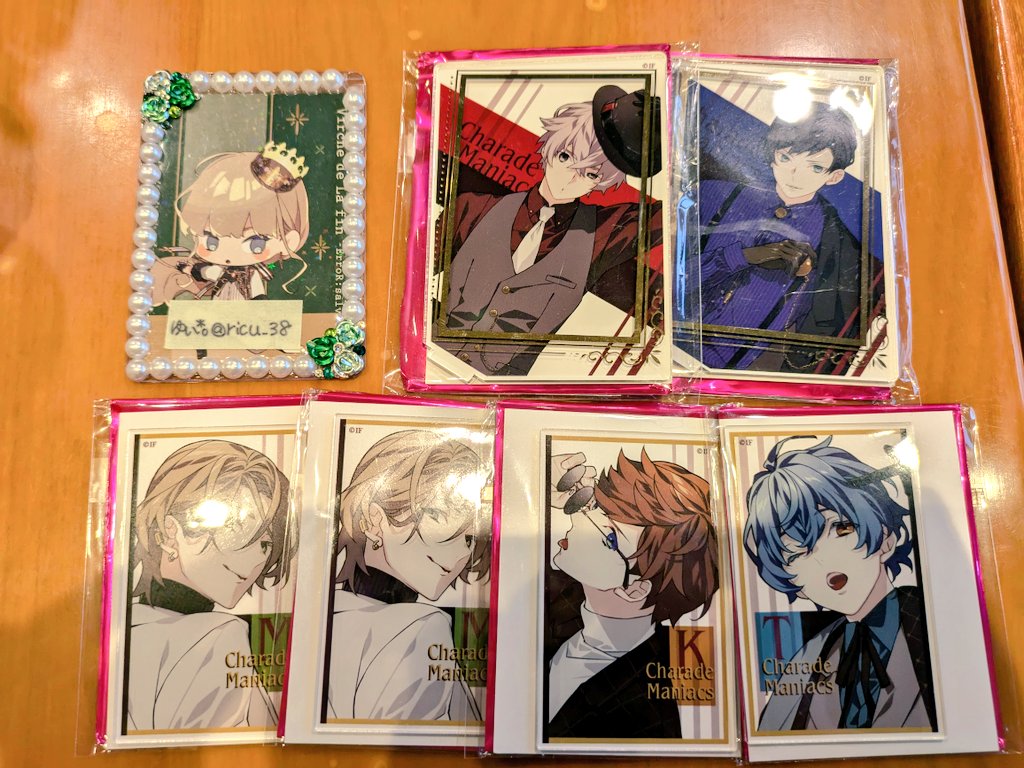 ricu_38's tweet image. 【交換/譲渡】オトなつ/シャレマニ/パルカ/アクスタ/アクカ

譲：*キョウヤ、*トモセ、*ケイト、*マモル、メイ、リョウイチ、ソウタ、タクミ
求：パルカ缶バッジ ミズキorパルカ缶バッジ リュカ
*は定価でのお譲り可能です。
アクカについてはパルカ含むお譲り譲渡優先させていただきます。