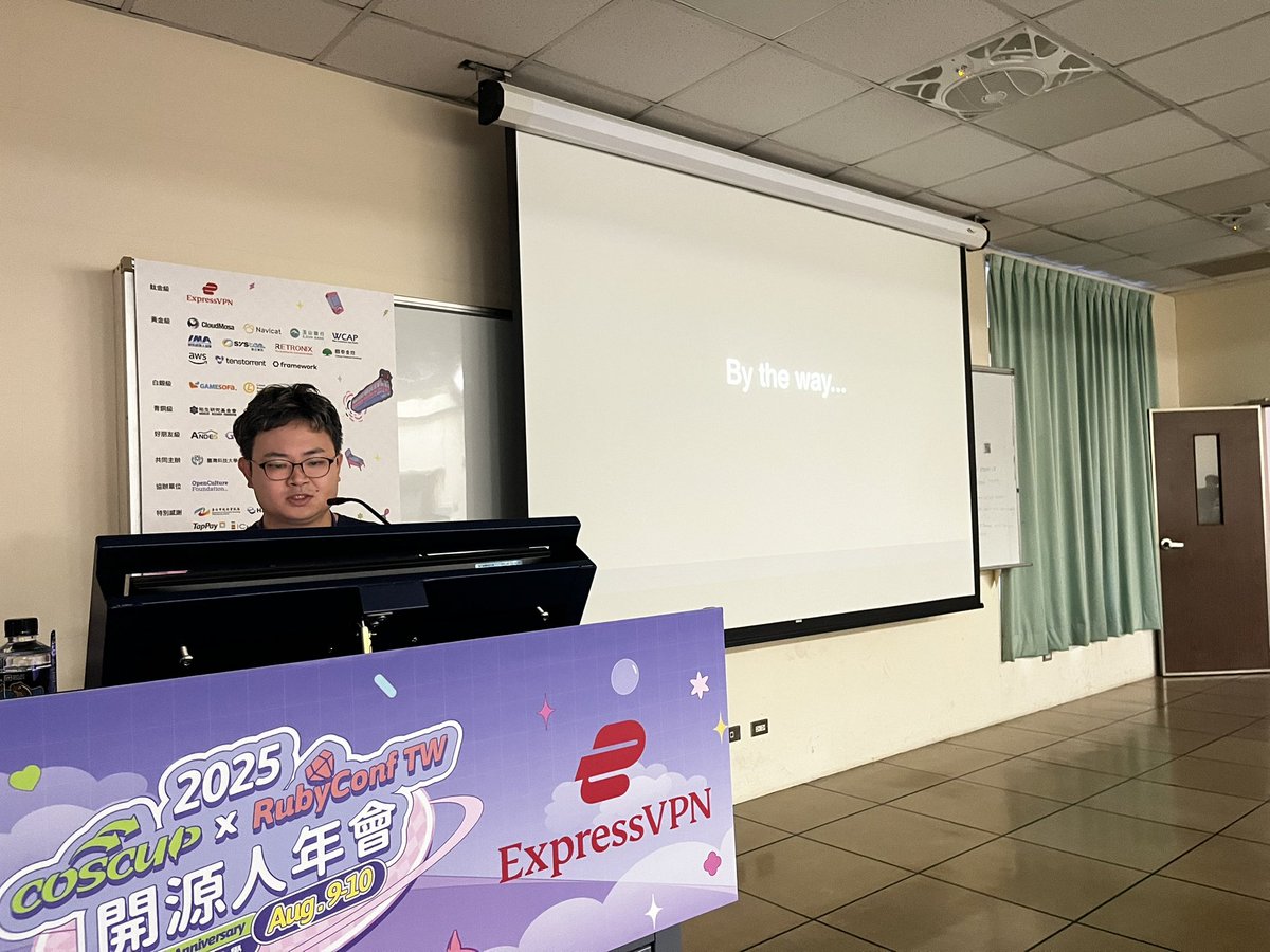 rubyconftw's tweet image. Let’s build a cpu by #ruby 
Talk by @hachiblog
