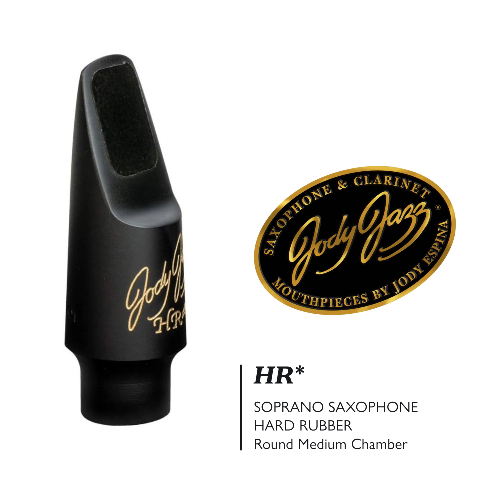 【ソプラノ用】JODYJAZZ HR☆ Soprano #6☆ マウスピース HR* Soprano - JodyJazz