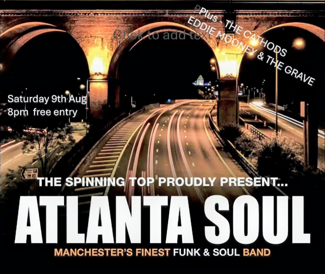 Back on the Soul Train with Atlanta Soul Band tonight in #stockport #soulband #funk #livemusic