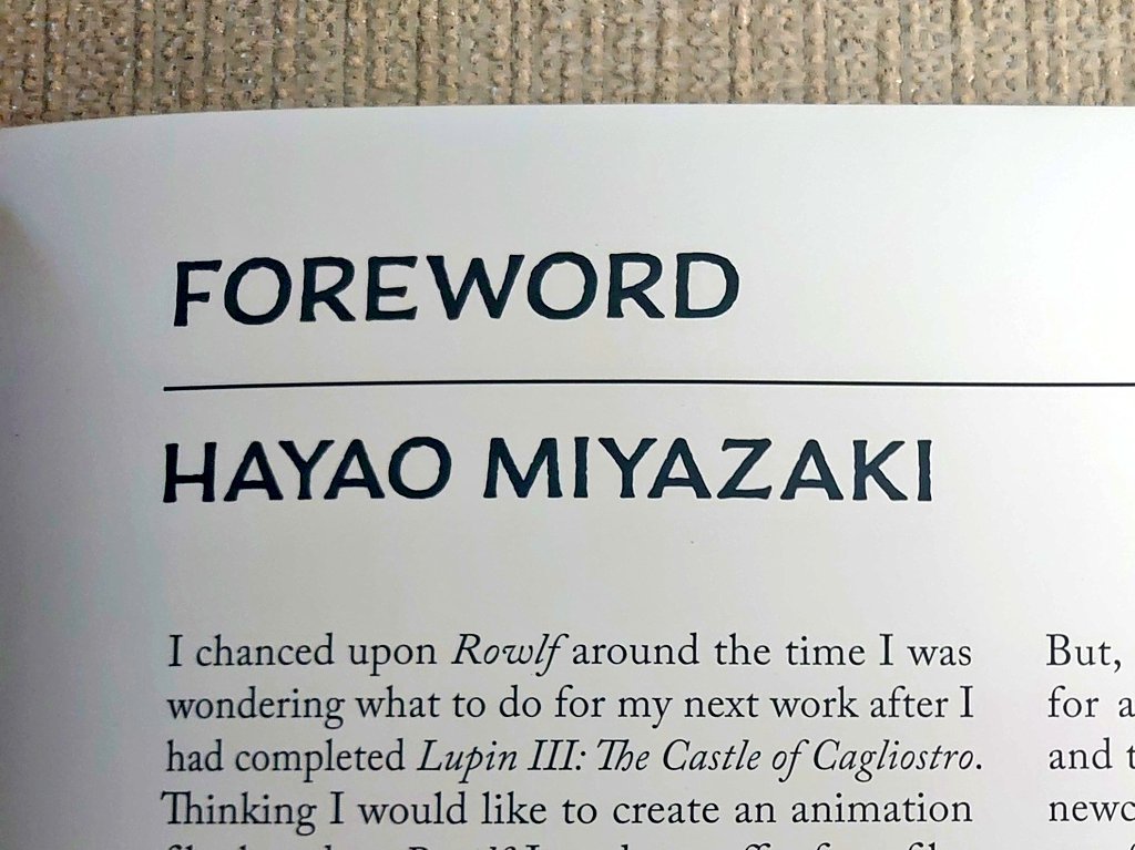 takaprin's tweet image. リチャード・コーベン先生の『ROWLF』

#宮崎駿 による序文に映画化権取得提案書を載せている

アニメ化が実現していたとしても全く別物になっていたであろう事は経験的に容易に想像がつく

没になって良かった…

#ROWLF 
#Richard_Corben 
#DarkHorseComics