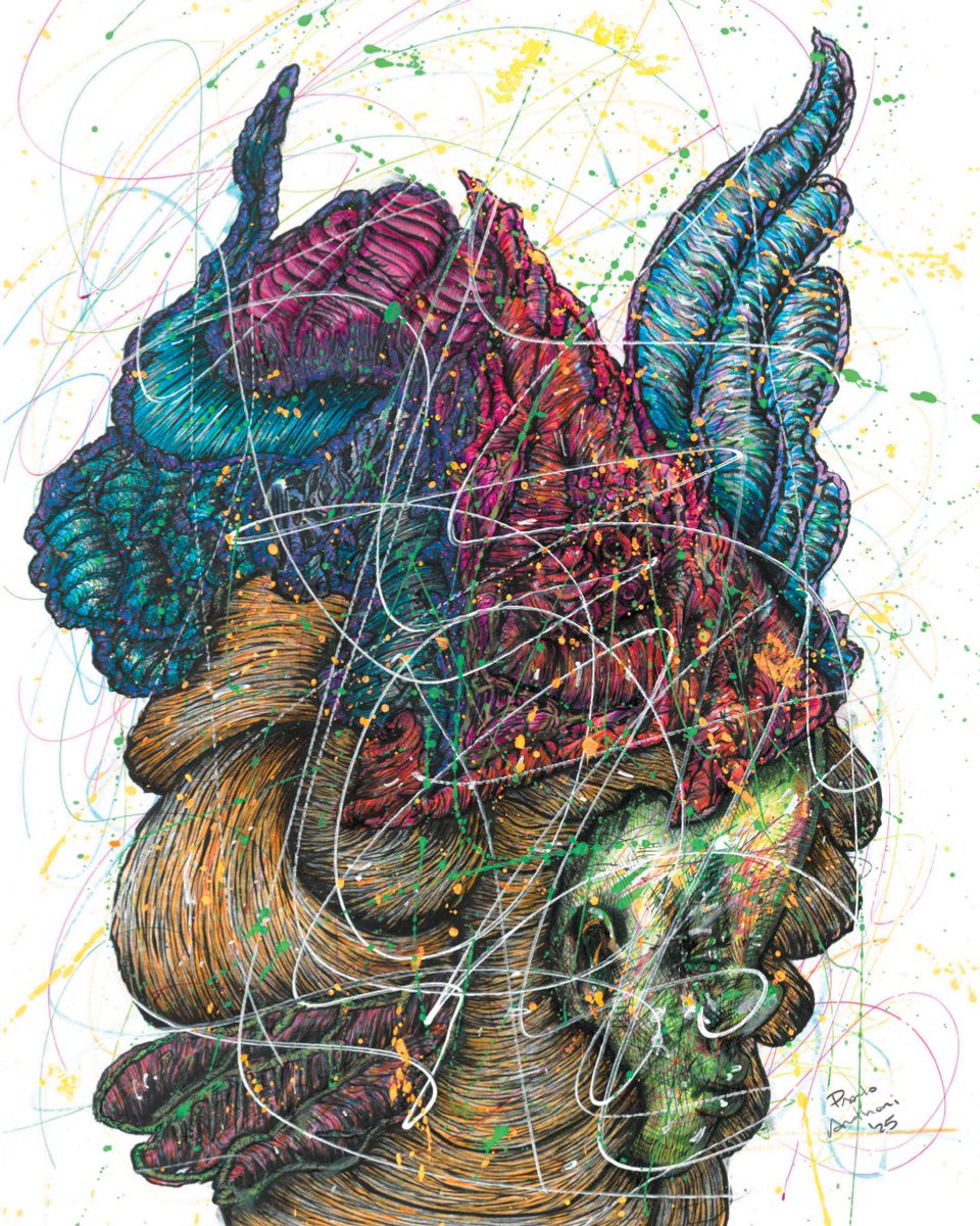 PauloAnthoni's tweet photo. One with the Coral reef.

Ink Drawing.

#illustration #ugleee #theabyss #oceanart #contemporaryart https://t.co/mi0tBqjdEk