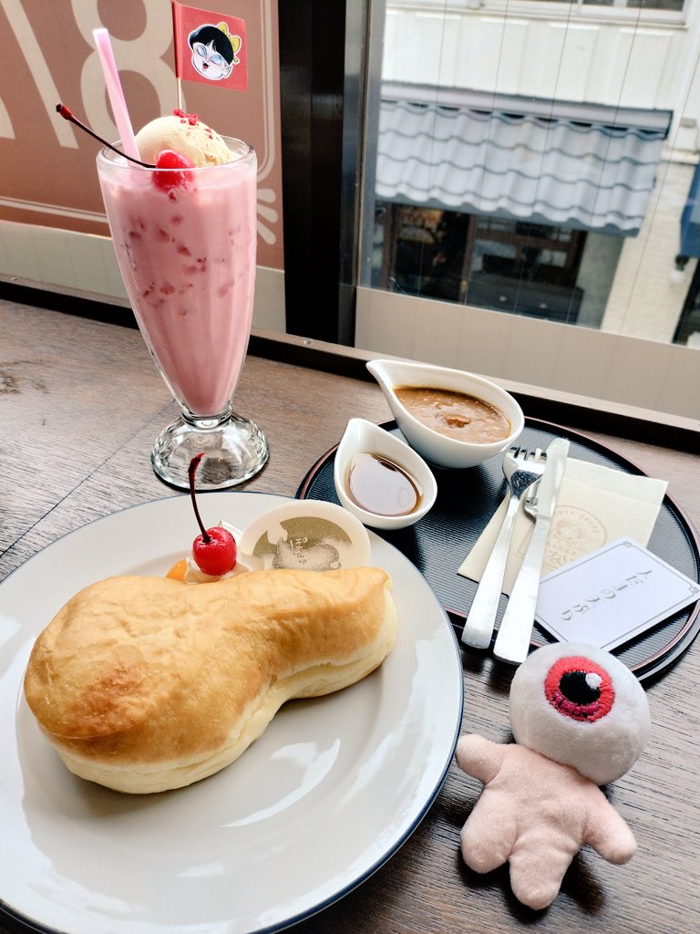 「ご縁ありましてプレオープンに招待いただいたので行ってきました〜 人魂のてんぷらに」|夕映☕のイラスト