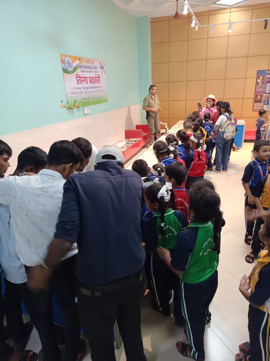 Tiranga Exhibition at Nehru Science Centre Mumbai as a part of Gar Ghar Tiranga Campaign 🇮🇳
<a href="/ncsmgoi/">National Council of Science Museums-NCSM</a> <a href="/MinOfCultureGoI/">Ministry of Culture</a> <a href="/PIB_India/">PIB India</a>