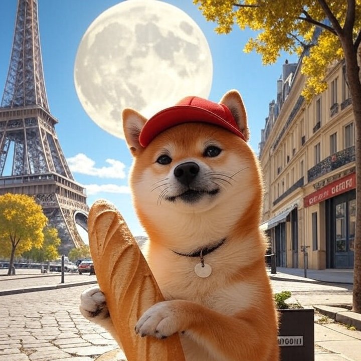 Mitsuki_Cto (@mitsuki_cto) on Twitter photo Even in Paris, the "Beautiful Moon" can be seen during the day at the Eiffel Tower, and this is the case all over the world.
Just like $DOGE, Mitsuki will be everywhere.
So you better hold on tight to your baguette.
Woof! πππΎ Even in Paris, the "Beautiful Moon" can be seen during the day at the Eiffel Tower, and this is the case all over the world.
Just like $DOGE, Mitsuki will be everywhere.
So you better hold on tight to your baguette.
Woof! πππΎ