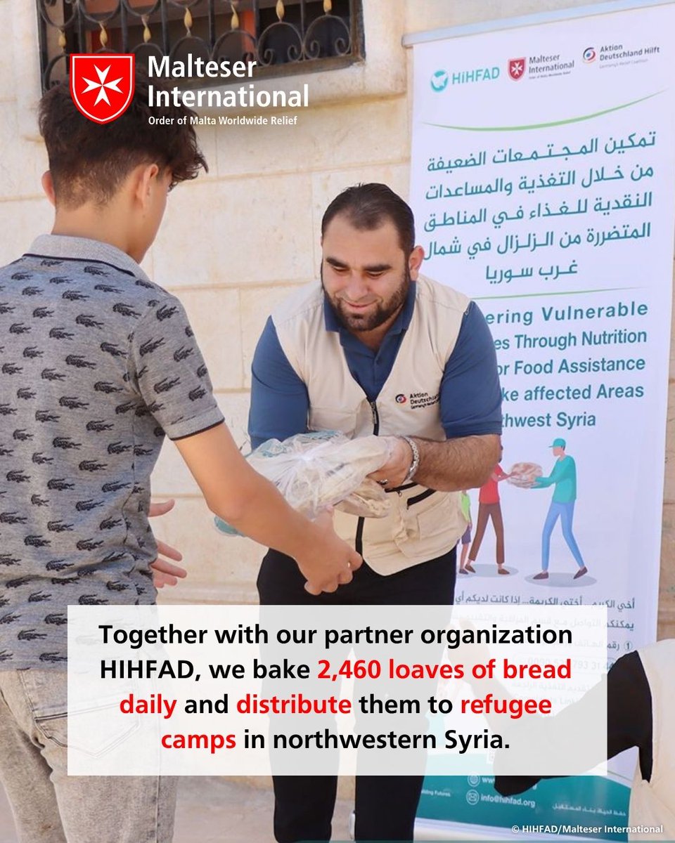 Malteser International (@malteserint) on Twitter photo Two and a half years after the devastating earthquake in #Syria, thousands of people are still affected by its consequences. In camps for internally displaced people in north-western Syria, with <a href="/hihfaduk/">Hand in Hand for Aid and Development</a> we are working to improve the living conditions of the people. Two and a half years after the devastating earthquake in #Syria, thousands of people are still affected by its consequences. In camps for internally displaced people in north-western Syria, with <a href="/hihfaduk/">Hand in Hand for Aid and Development</a> we are working to improve the living conditions of the people.