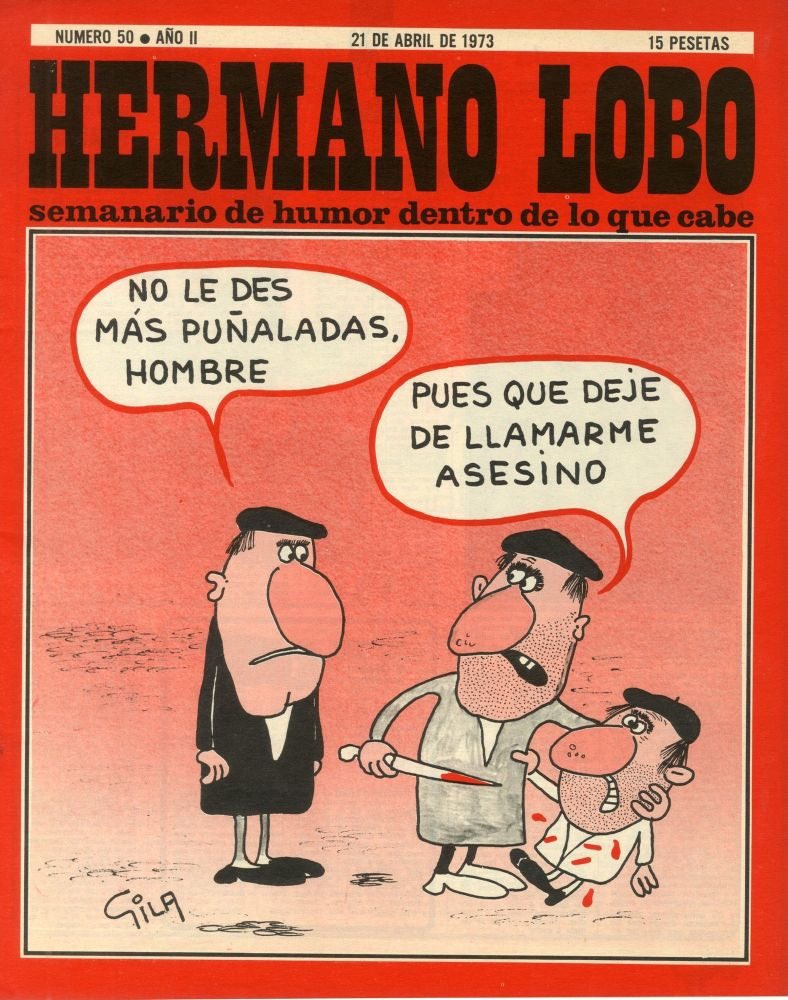 Os dejo por aquí el último chiste de Gila sobre Netanyahu.