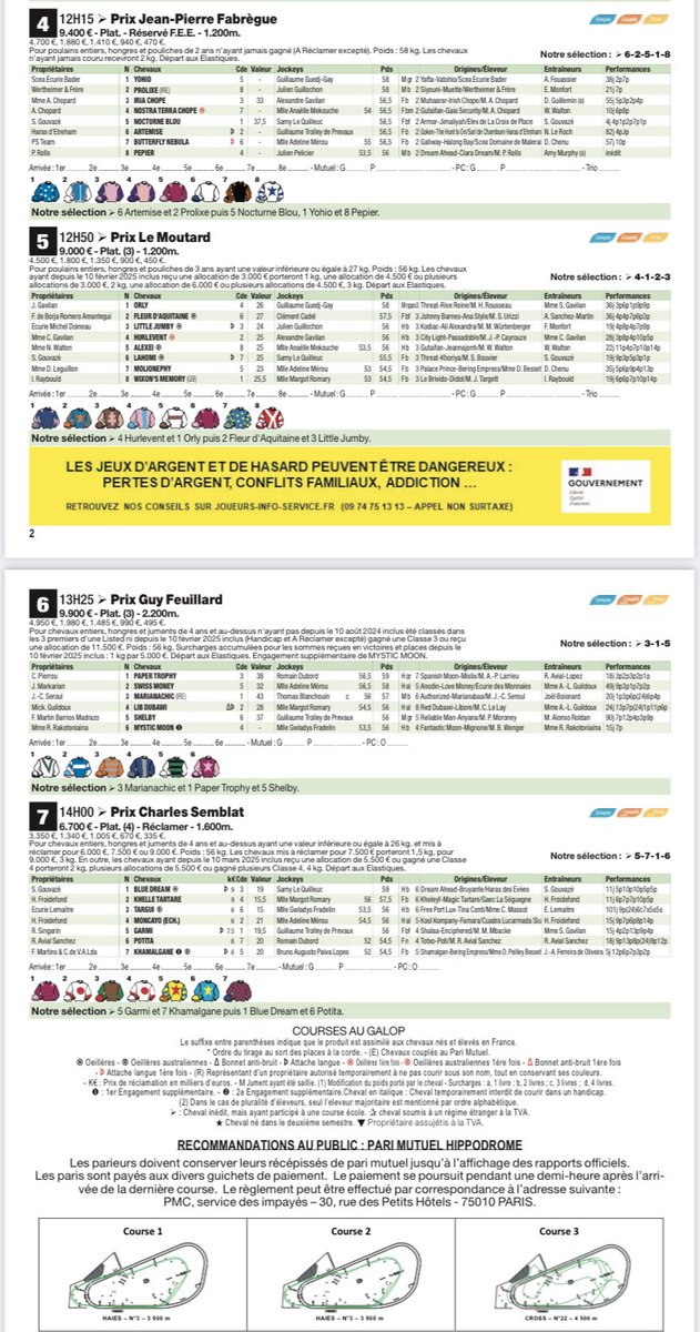 Société des courses de Pompadour (@hippodromepompa) on Twitter photo 📢 Découvrez le programme de ce Dimanche 1️⃣0️⃣ Août sur le thème de la Journée des #jockeys
🕙 Début des opérations 10h⚠️
🖋️ Séances de dédicaces des Jockeys les stars de cette Journée
🎤 Venez découvrir leur quotidien et échanger avec eux !
<a href="/assojockeys/">Association des Jockeys</a>
👇 📢 Découvrez le programme de ce Dimanche 1️⃣0️⃣ Août sur le thème de la Journée des #jockeys
🕙 Début des opérations 10h⚠️
🖋️ Séances de dédicaces des Jockeys les stars de cette Journée
🎤 Venez découvrir leur quotidien et échanger avec eux !
<a href="/assojockeys/">Association des Jockeys</a>
👇