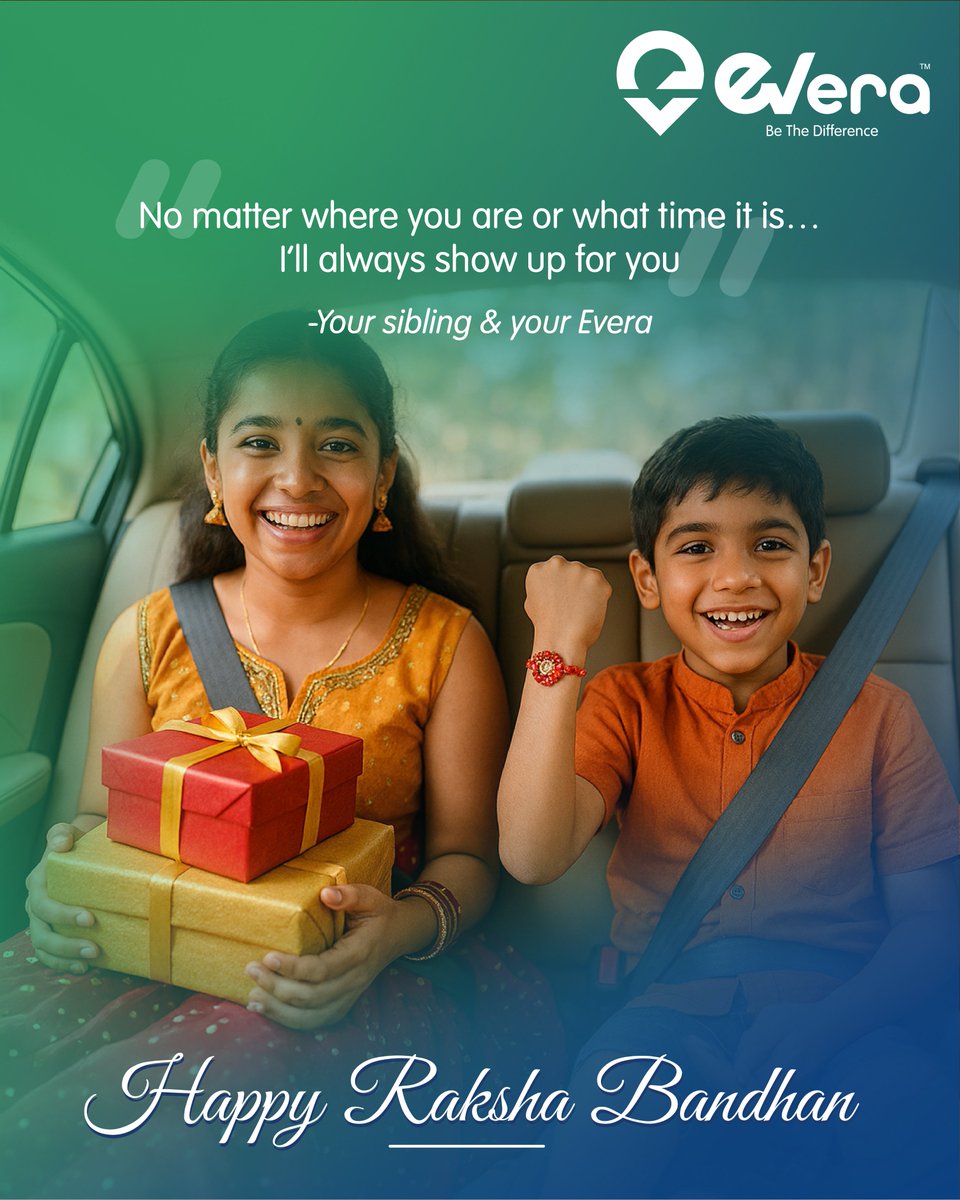 Everacabs (@everacabs) on Twitter photo Here’s to the bonds that always go the extra mile.
Happy Raksha Bandhan from Team Evera.
<a href="/e_prakriti/">Prakriti E-Mobility</a>
#RakshaBandhan #SiblingGoals #EveraCares #EVRides #Rakhi2025 Here’s to the bonds that always go the extra mile.
Happy Raksha Bandhan from Team Evera.
<a href="/e_prakriti/">Prakriti E-Mobility</a>
#RakshaBandhan #SiblingGoals #EveraCares #EVRides #Rakhi2025