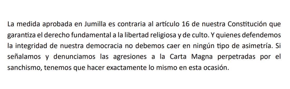 Pablo Pombo (@pablopombo) on Twitter photo Hoy publico en <a href="/elconfidencial/">El Confidencial</a> “El error de Jumilla y la inexcusable necesidad de rectificación”
blogs.elconfidencial.com/espana/cronica… Hoy publico en <a href="/elconfidencial/">El Confidencial</a> “El error de Jumilla y la inexcusable necesidad de rectificación”
blogs.elconfidencial.com/espana/cronica…