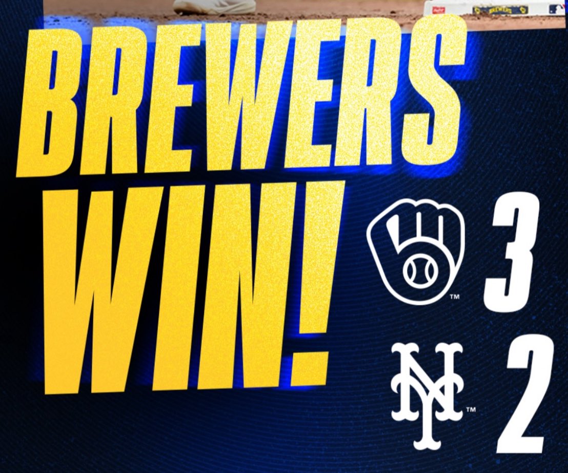 BOOMMM CASH MLB PLAY OF THE DAY!!!

OUR 4th STRAIGHT MLB FREE WINNER 🤯

Milwaukee Brewers ML (-126) 2u ✅

LIKE = CASHED HEATER w/ Dommy! 🤍
