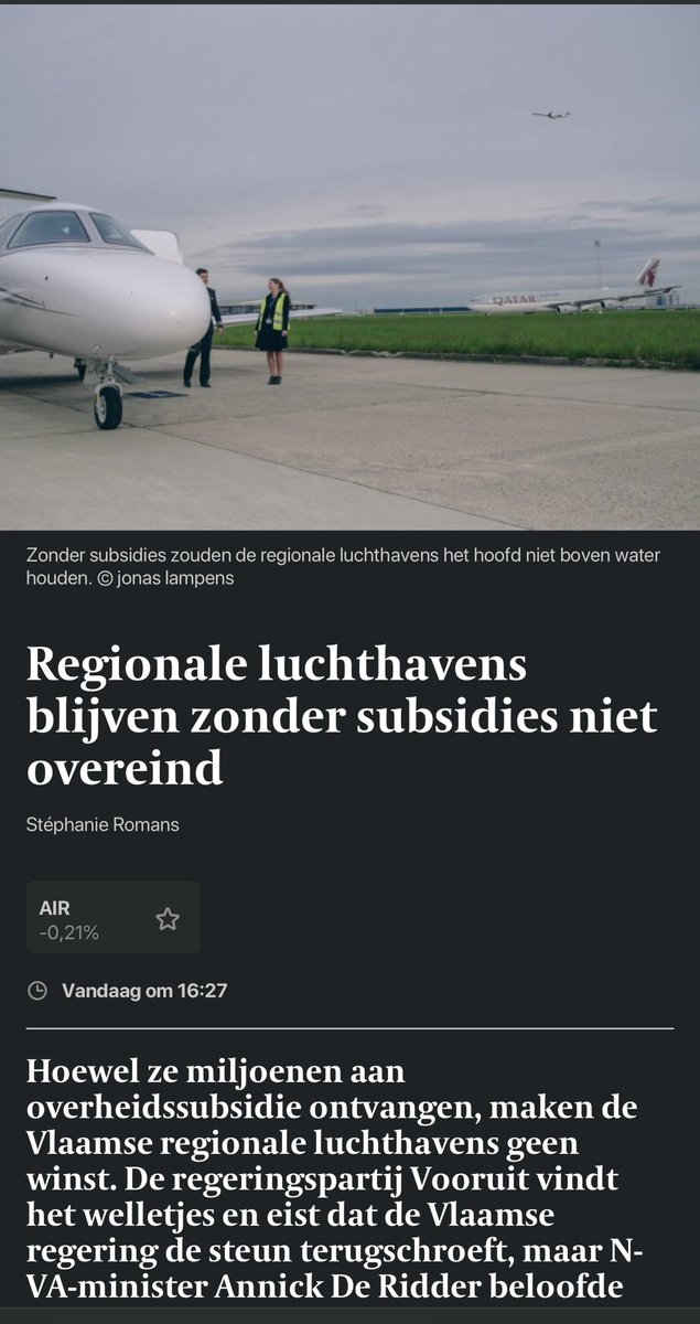 Zeg niet “regionale luchthaven” maar zeg “toekomstige luchtmachtbasis” 🙏🏻
