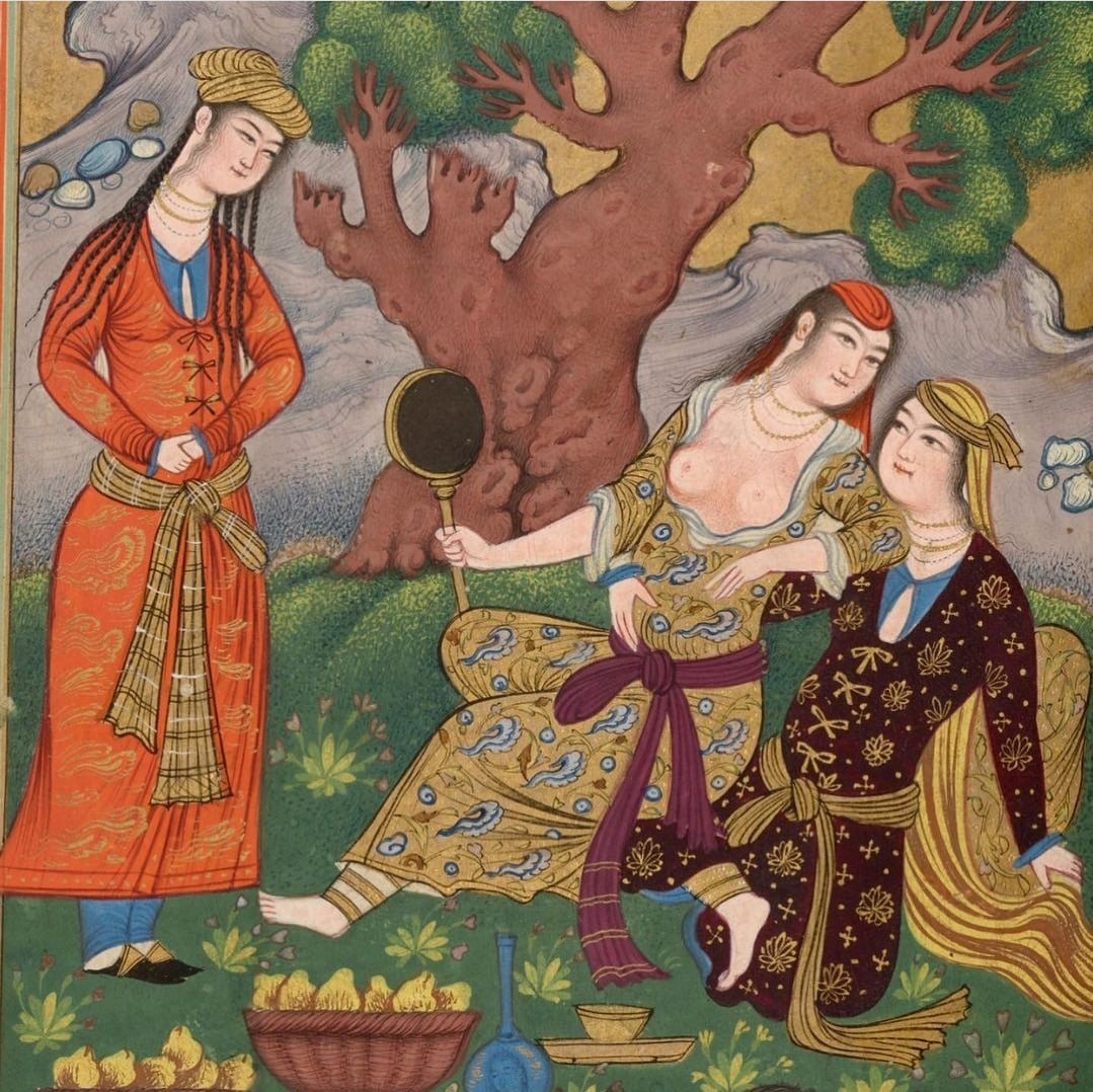 Iranian miniature from the Safavid period 🇮🇷