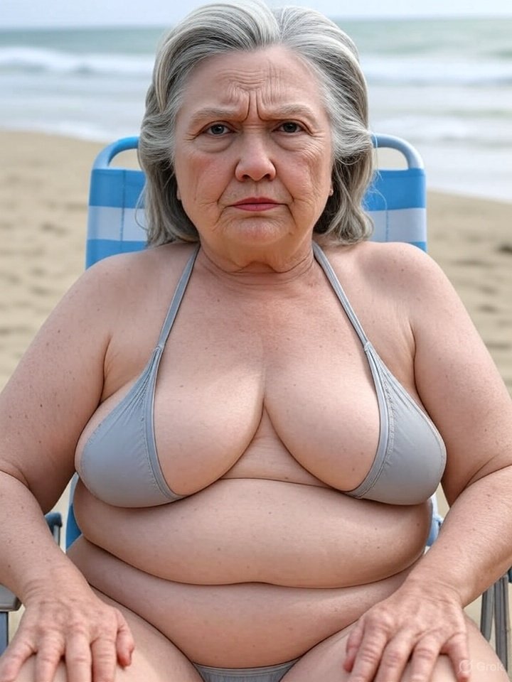 A picture of Hillary after she loses her next election: