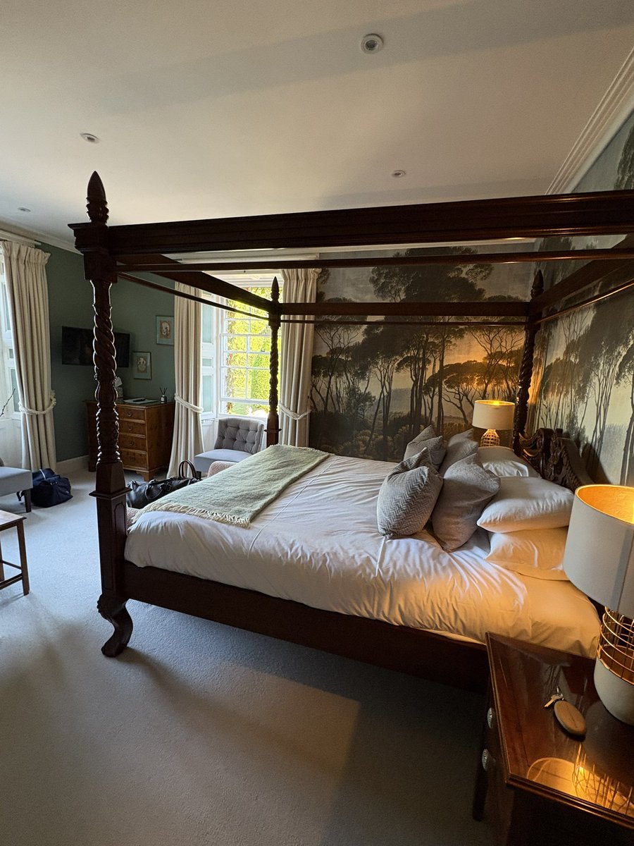 Ad | Gorgeous  dinner and stay <a href="/BurleighHotel/">Burleigh Court Hotel Cotswolds</a> last night. Can’t wait to enjoy breakfast, a relaxing morning in the wellness garden, and a massage before we leave…