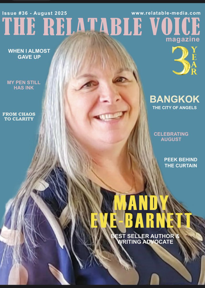 Thrilled to be included in this month’s special anniversary edition of #TheRelatableVoiceMagazine. Thank you to Lucia &amp; #RelatableMedia for your work putting together this lovely article. 
Available as free download or to buy as a paper copy from today.
relatable-media.com/post/the-relat…