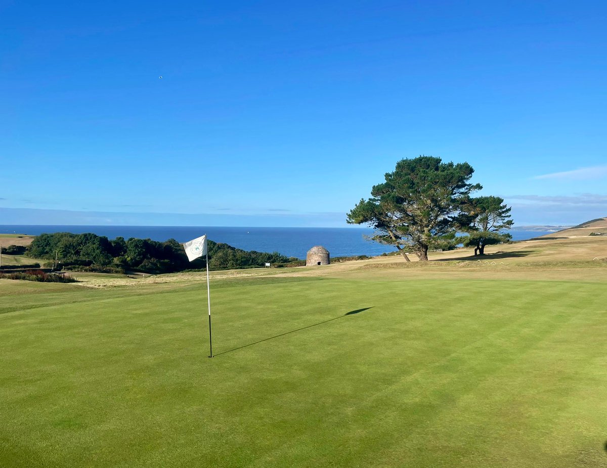 No chance of any fog today! 
A simply stunning day to #playthebay ☀️⛳️<a href="/PLsportsnews/">PlymouthSportsNews</a> <a href="/swsportsnews/">South West Sports News</a> #SWGolf <a href="/KristianWHU/">Kristian Summerfield</a> <a href="/AndyWelchPGA/">Andy Welch</a>