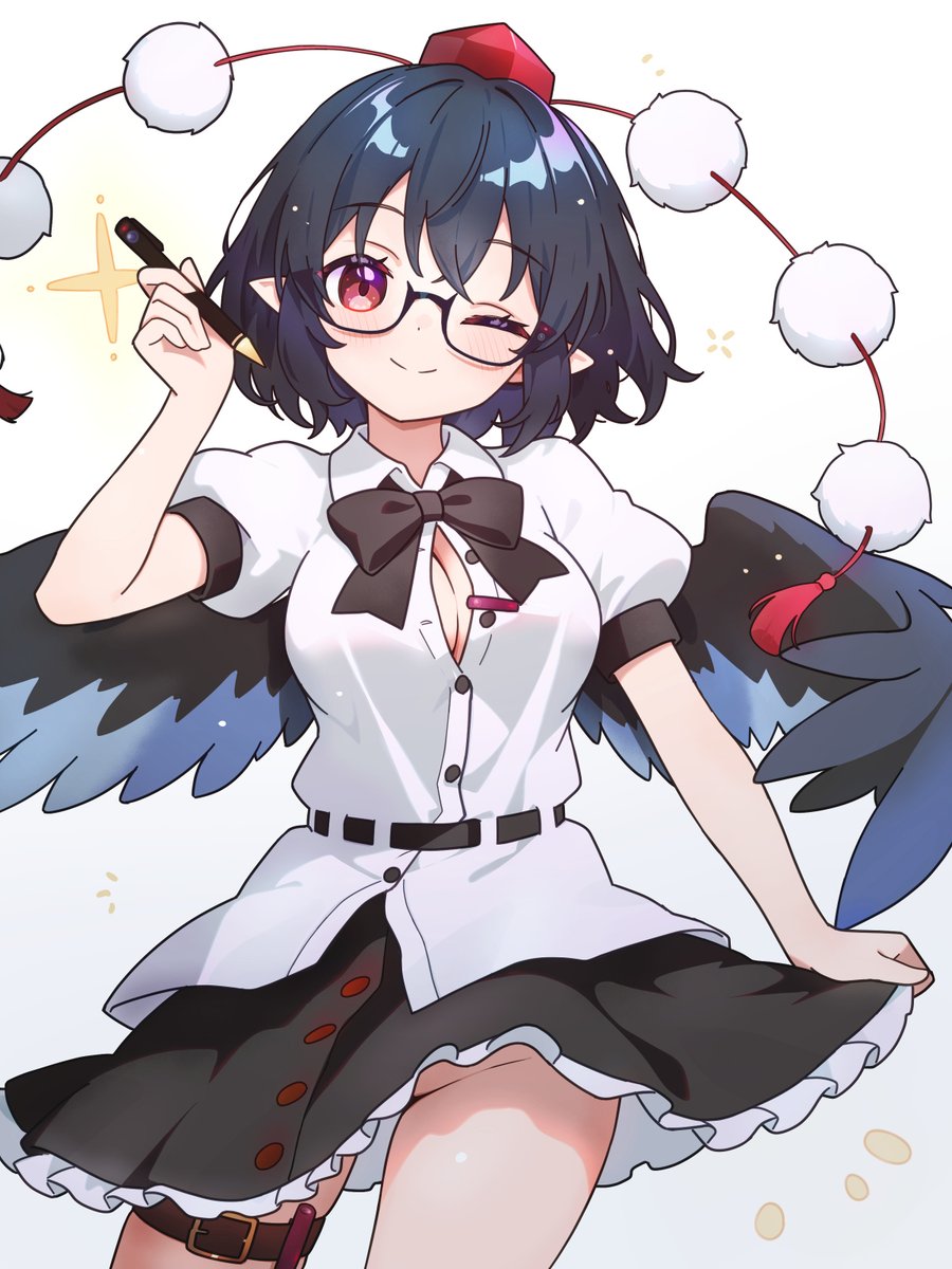 「あなたの写真は絶対に撮らないとお約束します！」

#東方Project #射命丸文