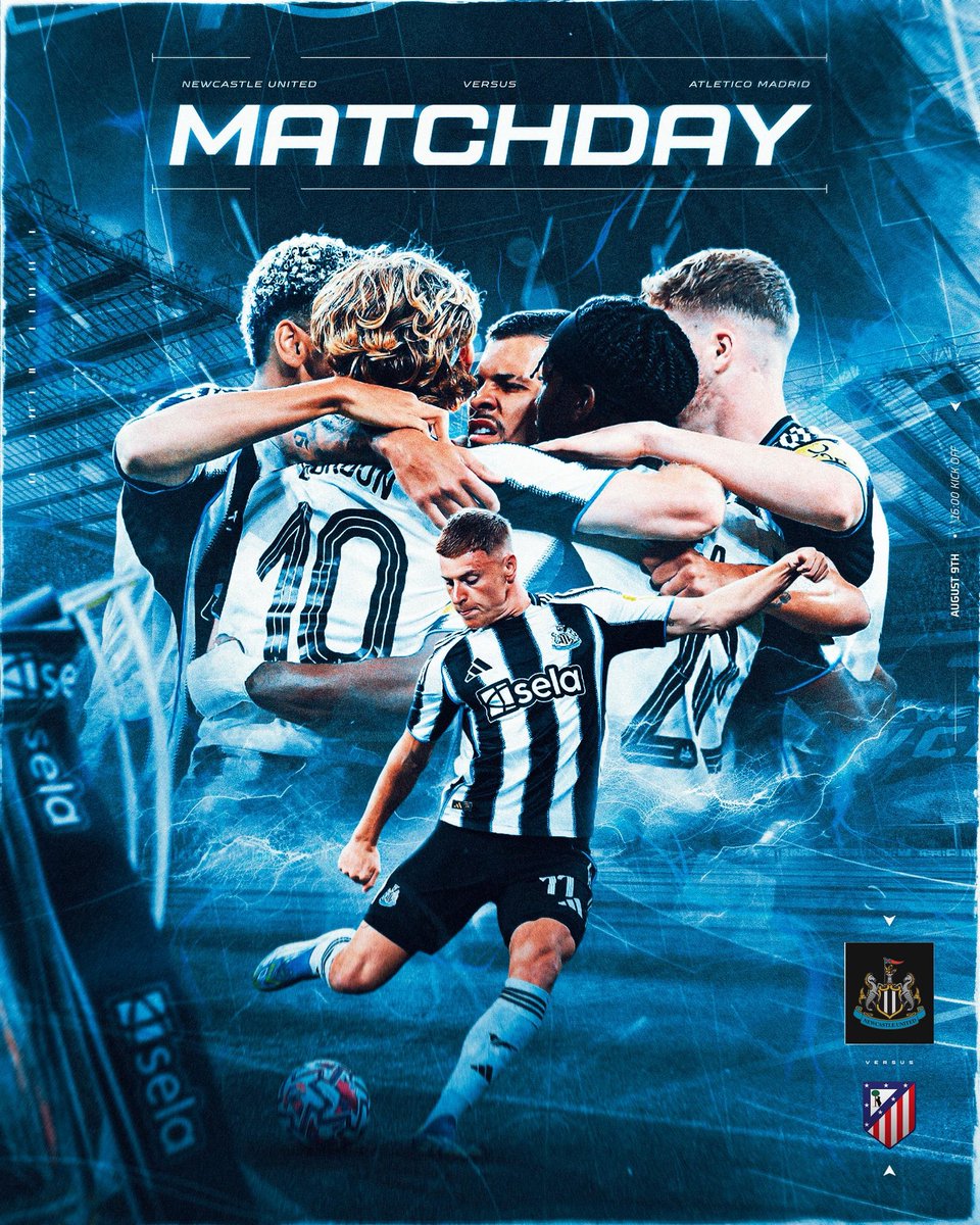 Matchday work for <a href="/SupportersNufc/">Newcastle Supporters Worldwide</a> ahead of the second game in the Sela Cup as Newcastle face Atletico Madrid! 🤝⚫️⚪️ 

#NUFC #smsports