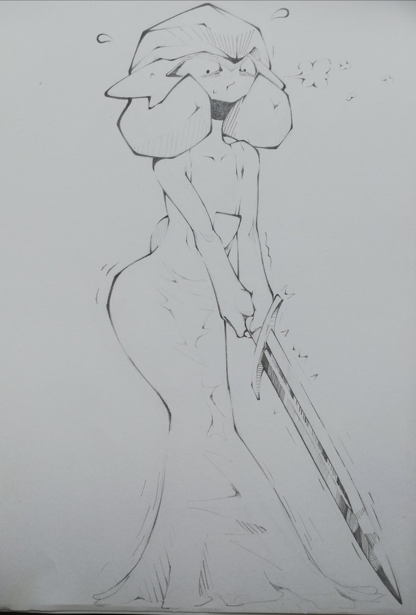 _NoConcession_'s tweet photo. Currently taking a prolonged break from digital art, as I want to focus  on doing irl stuff a bit more.
But here are some pencil drawings of Gardevoir.

#Pokemon https://t.co/UBD4hX5AsT