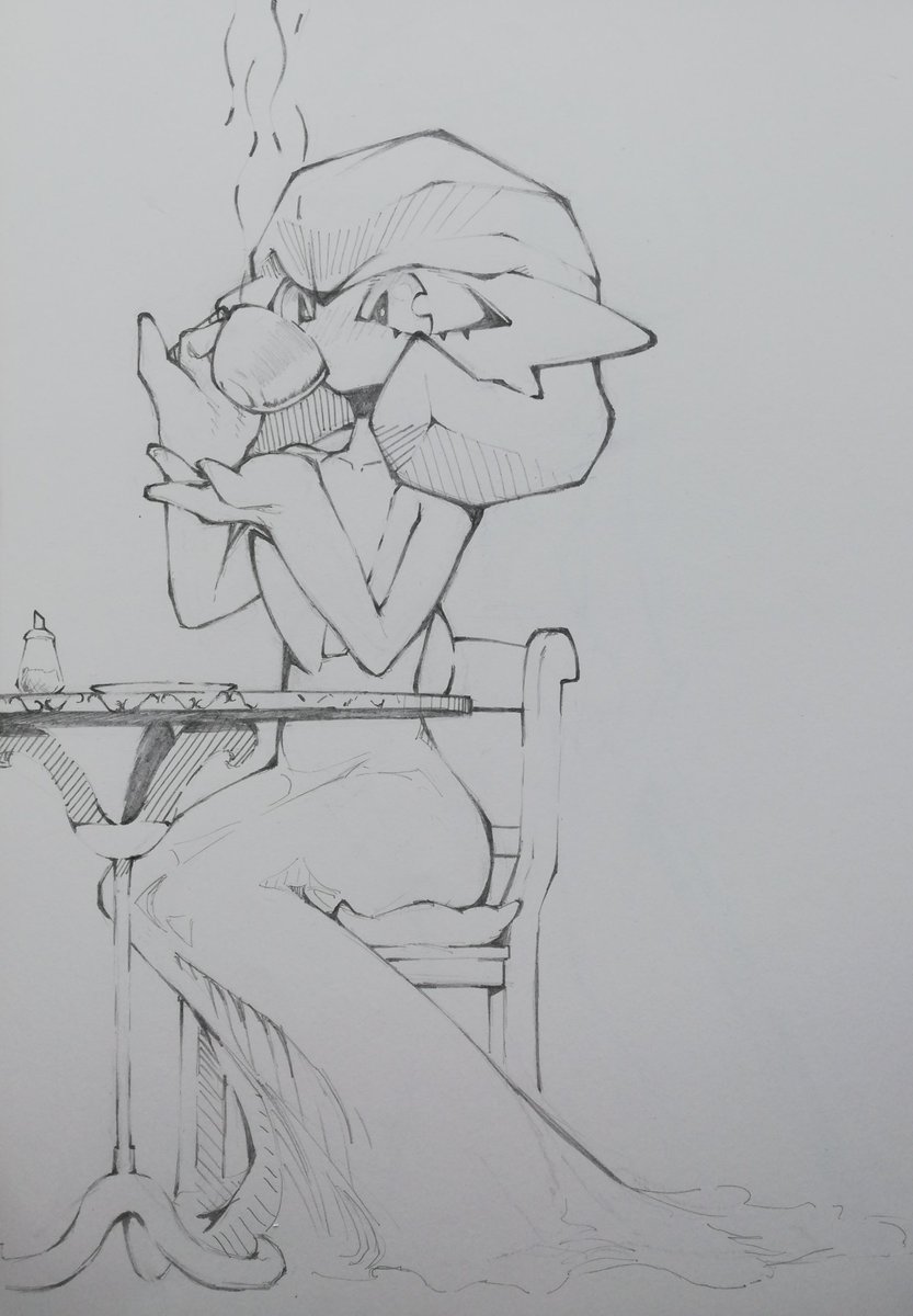_NoConcession_'s tweet photo. Currently taking a prolonged break from digital art, as I want to focus  on doing irl stuff a bit more.
But here are some pencil drawings of Gardevoir.

#Pokemon https://t.co/UBD4hX5AsT