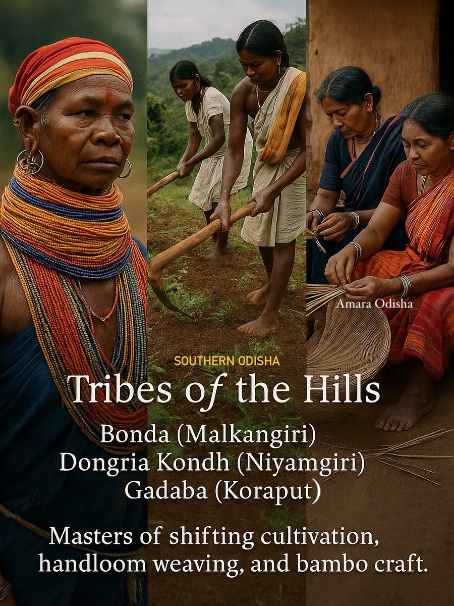 amara_odisha's tweet image. From the fearless Bonda women to the eco-warrior Dongria Kondh, each community adds a unique colour to our cultural canvas.
Let’s celebrate our diversity — and protect it for the future.”

#AmaraOdisha #TribesOfOdisha #PVTG #DongriaKondh #BondaTribe #TribalCulture #ExploreOdisha