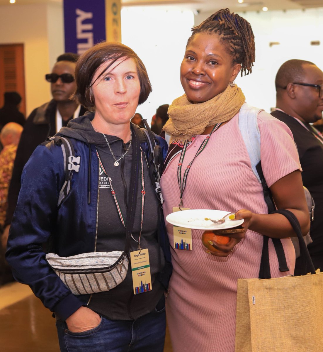 Fueling up between sessions—because even Wikimedians need good food to power great ideas! Nairobi’s flavours are as vibrant as the conversations. #Wikimania2025 #WikiEats #WikimaniaAt20 #FoodBreakWithPurpose.