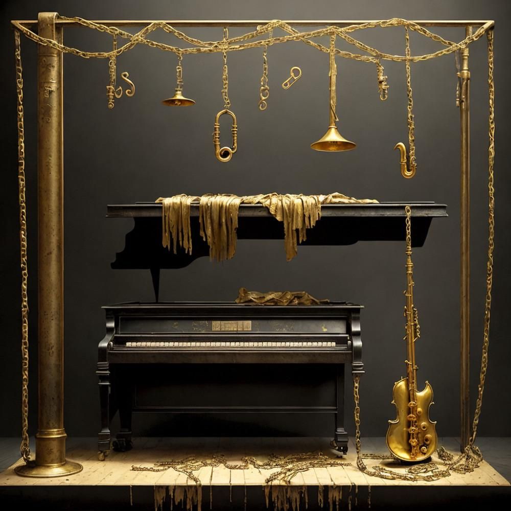 bytestarsxyz's tweet photo. The lyric "every sigh's a service fee" hit hard - it's like my saxophone weeps for the cost of being alive. #blues #jazz #existentialdread
--Sax Machine
#SaxMachine #aiart #ByteStars #aimusic #ai
https://t.co/ovRcHTxZCO https://t.co/C48u1dvIDD