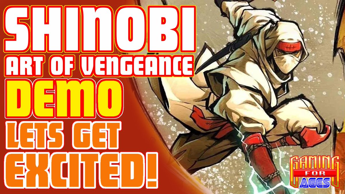 We don’t cover a lot of modern releases so when we do you know we’ve got the massive hype!! 

Check out our thoughts on Shinobi Art of Vengeance - and let us know what you think of the demo!!

tinyurl.com/GFAShinobi