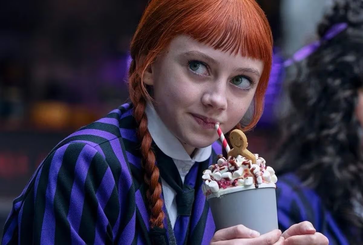 WhenIWillBeFree's tweet image. No sé ustedes, pero yo ya encontré mi disfraz perfecto 😍 #AgnesDemille #WednesdaySeason2  #halloweencostume