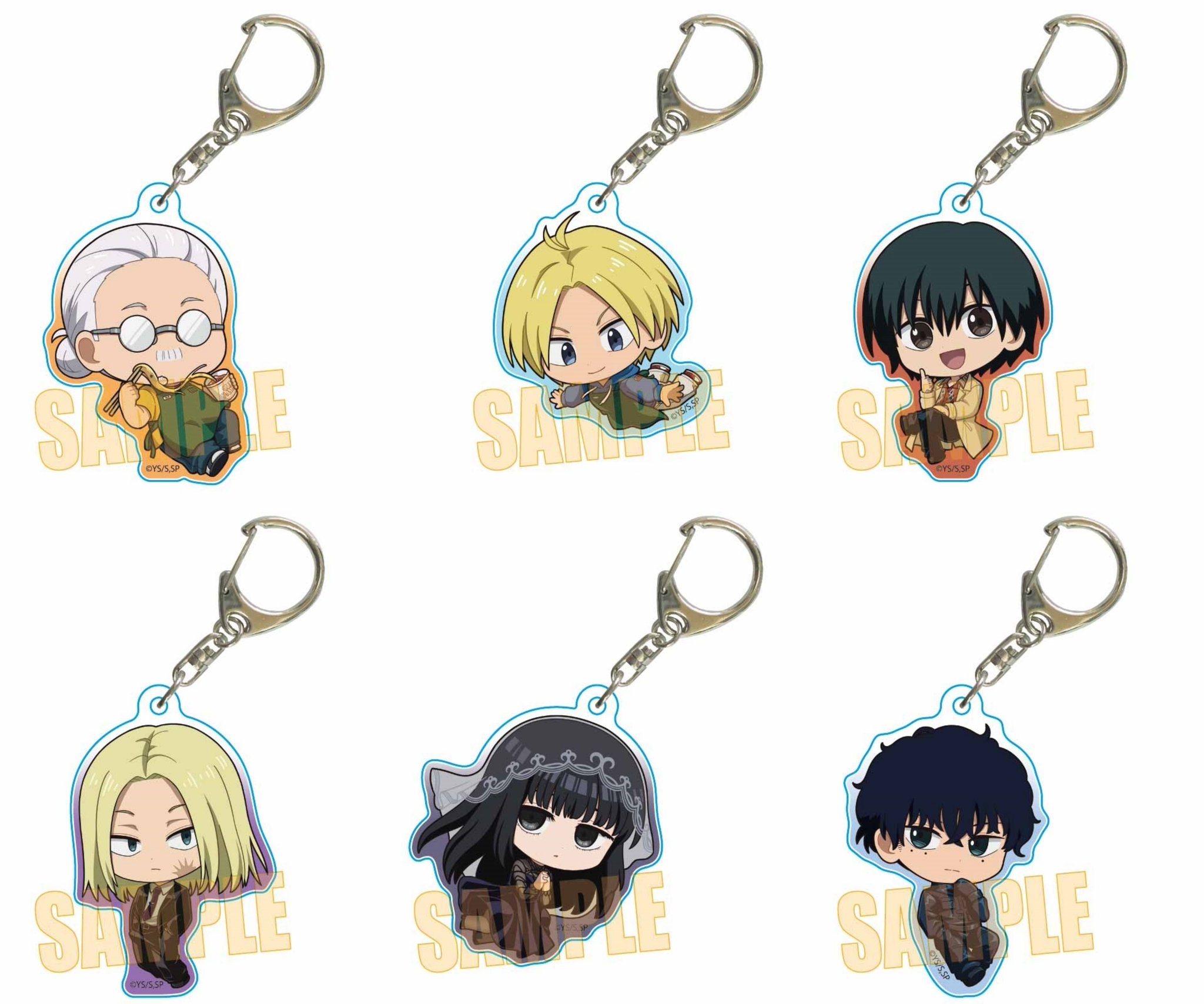 4点　サカモトデイズ　和服姿　アクリルキーホルダー　アクキー　バラ売りok 4点 サカモトデイズ 和服姿 アクリルキーホルダー アクキー バラ