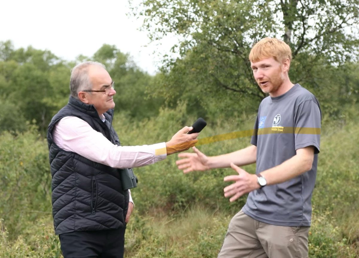 melvynprior's tweet photo. To complement the latest @LincsWildlife #WilderLincolnshire podcast here’s the latest #YouTube video with warden #MattCox at #CrowleMoor #Peat #Carbon @LWTWildNews But how deep is the Peat ?? https://t.co/Fk4vNOZp4F https://t.co/LhC1xizqpy