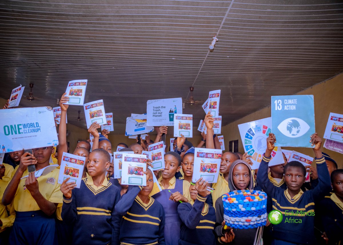 The hope shining in our students’ eyes? Unshakable. 

We are raising a generation ready to defend the planet with both heart and wisdom. 

#edumindsafrica #climateeducation #sdg