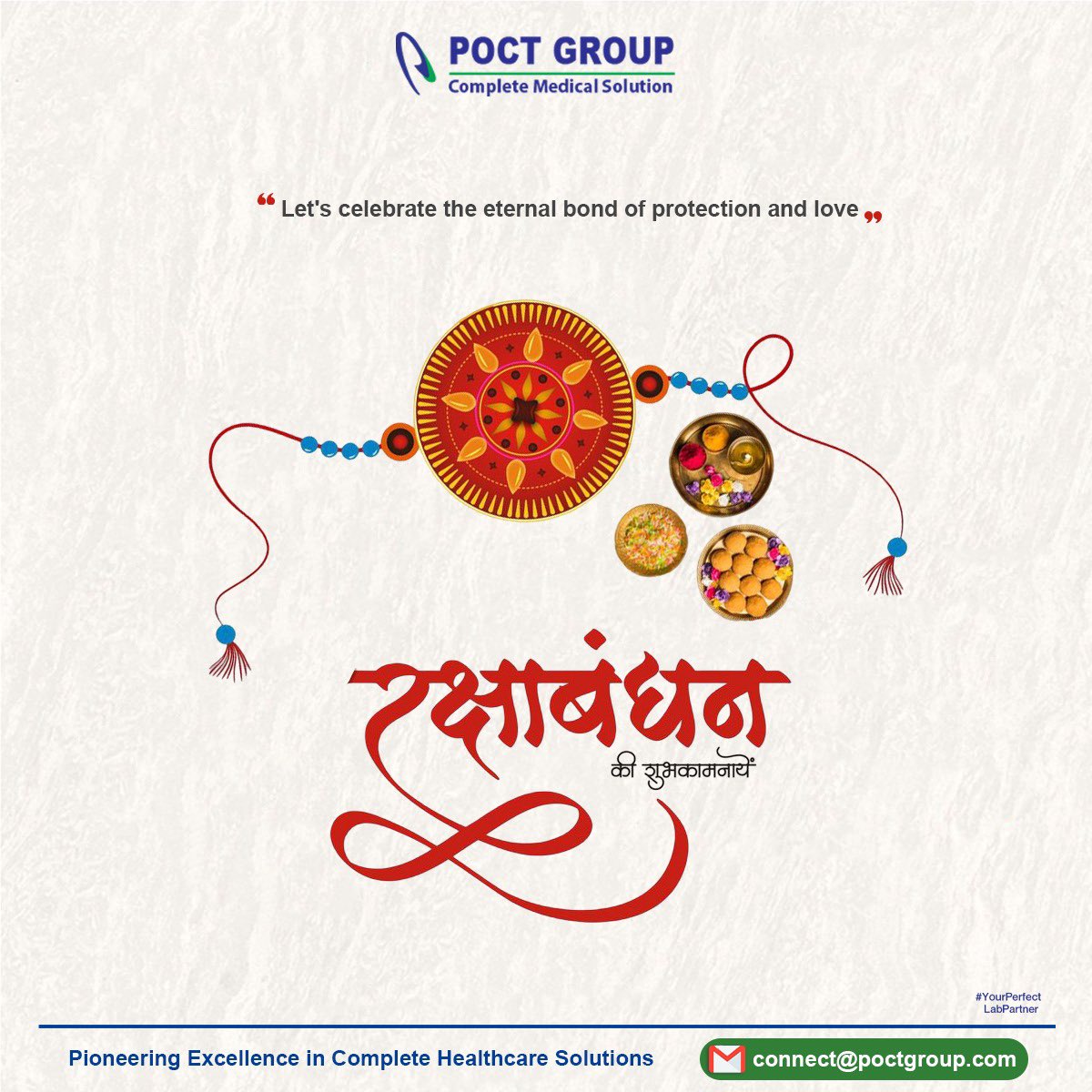 POCTGroup's tweet photo. Let's celebrate the eternal bond of protection and love.
#HappyRakshabandhan #brothersisterloveforever #brothersisterbond
#POCTGroup #YourPerfectLabPartner https://t.co/i49jrF9kaQ