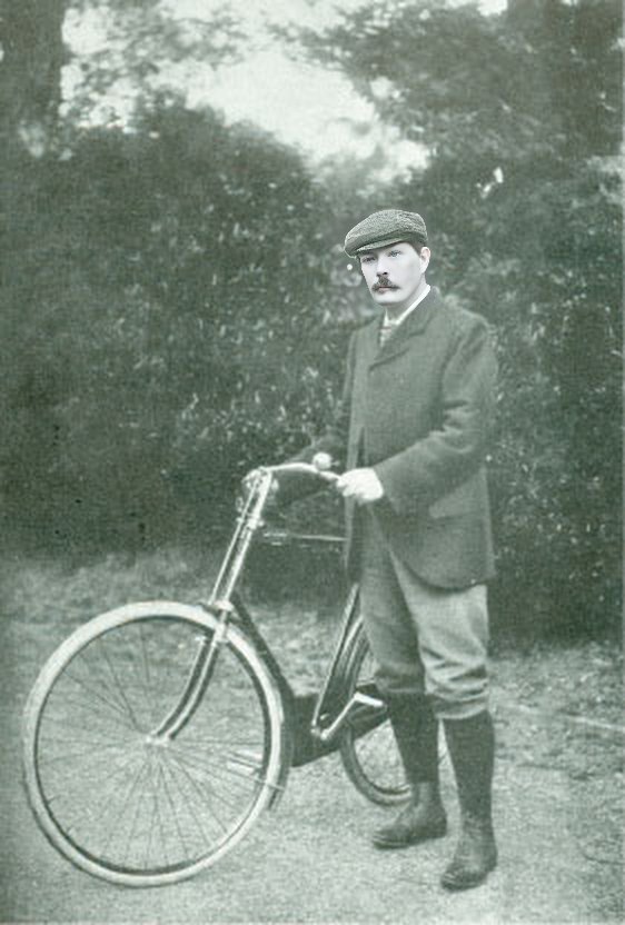 «Cuando el ánimo está bajo, cuando el día parece oscuro, cuando el trabajo se vuelve monótono, cuando la esperanza apenas parece valer la pena, sólo súbete a una bicicleta y sal a dar una vuelta por la carretera».

(Arthur Conan Doyle, 1896)