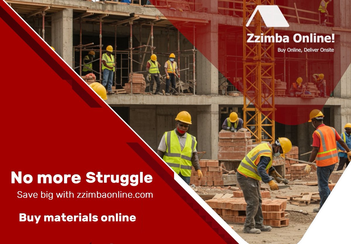 Zzimba Online! (@zzimba_online) on Twitter photo Three reasons zzimbaonline.com is purpose-built for building contractors:
👉 Their time is money
👉On a project, time for sourcing materials is limited
👉Their projects are rarely in the same place
With <a href="/Zzimba_online/">Zzimba Online!</a>, projects finish faster, cheaper, & more efficiently Three reasons zzimbaonline.com is purpose-built for building contractors:
👉 Their time is money
👉On a project, time for sourcing materials is limited
👉Their projects are rarely in the same place
With <a href="/Zzimba_online/">Zzimba Online!</a>, projects finish faster, cheaper, & more efficiently