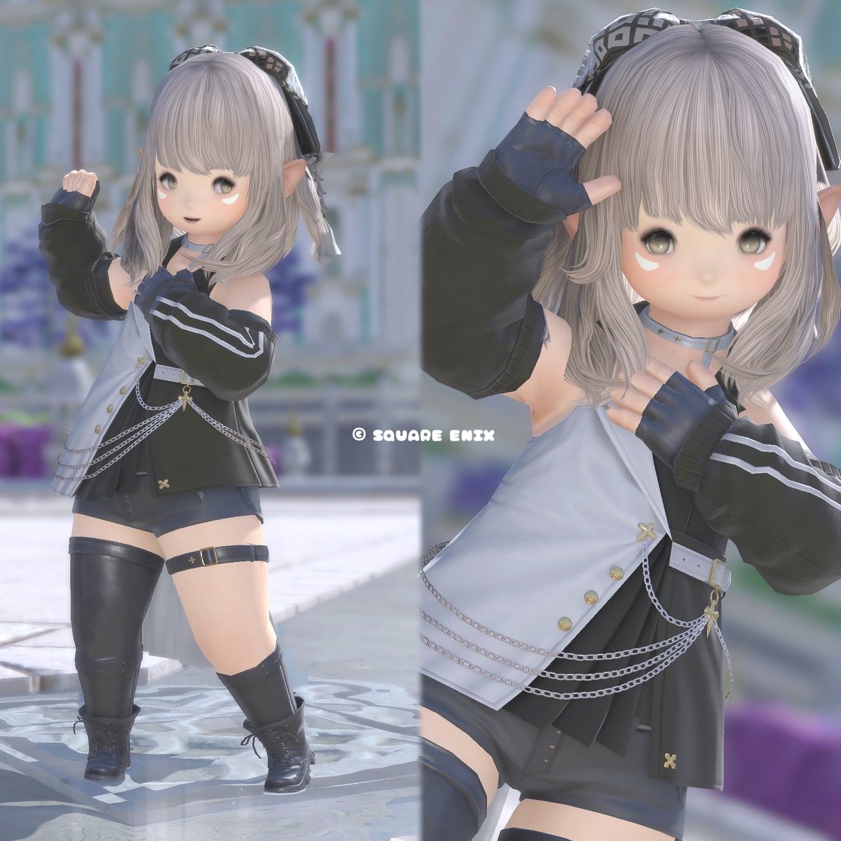 mu_bass32's tweet photo. PVP装備かわちい🖤⋆͛*͛

#FF14 #ララフェル https://t.co/OgOvt7GakX