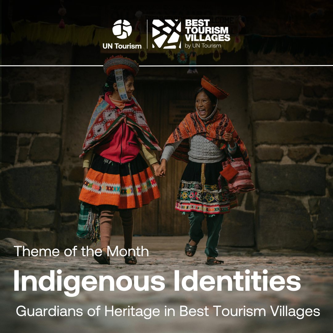 Best Tourism Villages by UN Tourism (@btv_unwto) on Twitter photo On #WorldIndigenousPeoplesDay, we honour our August theme: Indigenous Identities: Guardians of Cultural Heritage. From Angochagua to Jatiluwih, Olergesailie to Bo Suak, #BestTourismVillages keep traditions, crafts & stories alive. 🌍 #UNTourismRural
<a href="/ecuador/">Ecuador</a> <a href="/Promperu/">PROMPERÚ</a> <a href="/RDBrwanda/">Rwanda Development Board</a> On #WorldIndigenousPeoplesDay, we honour our August theme: Indigenous Identities: Guardians of Cultural Heritage. From Angochagua to Jatiluwih, Olergesailie to Bo Suak, #BestTourismVillages keep traditions, crafts & stories alive. 🌍 #UNTourismRural
<a href="/ecuador/">Ecuador</a> <a href="/Promperu/">PROMPERÚ</a> <a href="/RDBrwanda/">Rwanda Development Board</a>