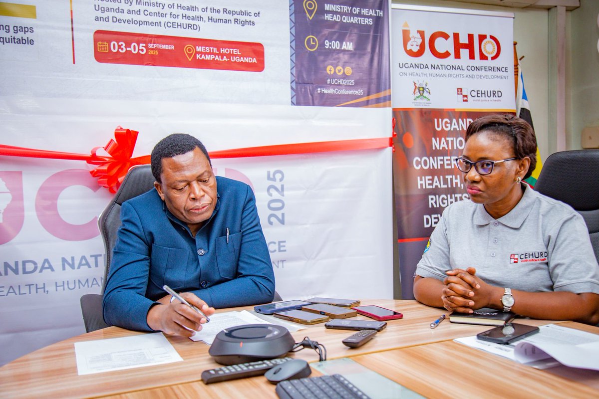 🟣 Muzukulu Wa Mulondo (@paulsenabulya) on Twitter photo Dr <a href="/olaro_charles/">Olaro Charles</a> - This year's conference theme is: "The Right to Health: Bridging Gaps Across Other Sectors to Achieve Equitable Health for All."
#UCHD2025 Dr <a href="/olaro_charles/">Olaro Charles</a> - This year's conference theme is: "The Right to Health: Bridging Gaps Across Other Sectors to Achieve Equitable Health for All."
#UCHD2025