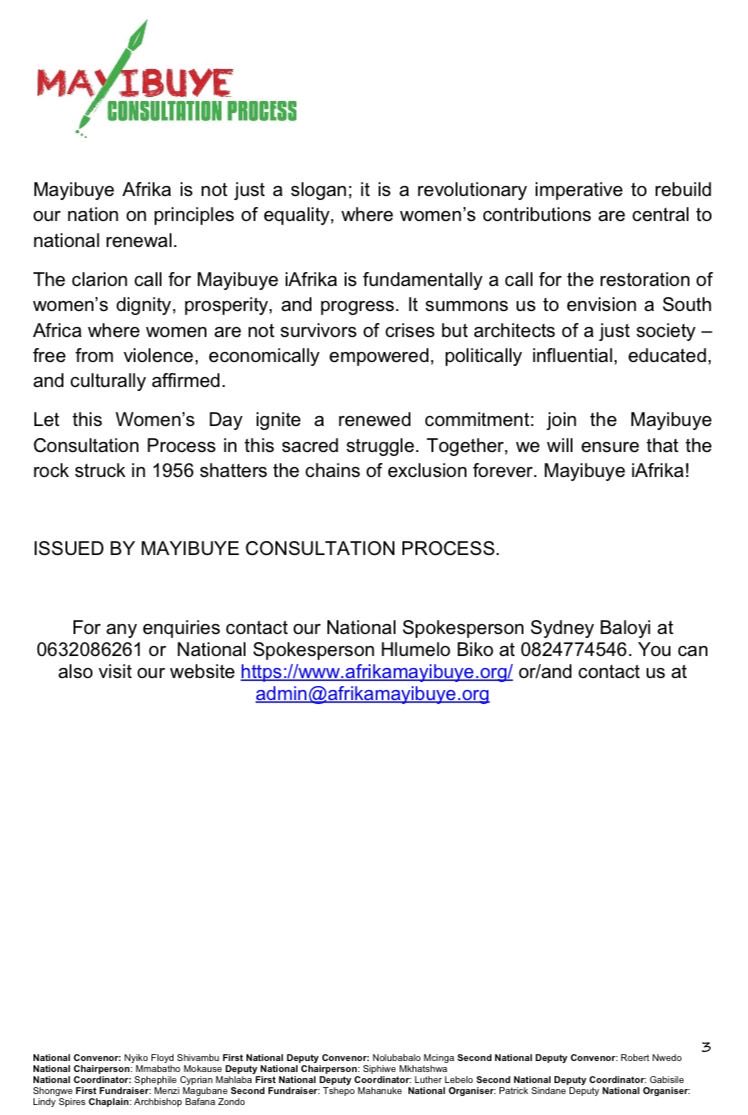 On this Women’s Day, we are encouraging all South Africans to reflect on the various socio-economic challenges South African women are facing. Our organisation is determined to be part of the solution enabling gender equality.