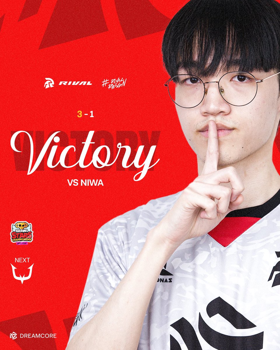 GGs, NIWA. Now time to take some old friends out for a spin.

Next up, <a href="/RC_REJECT/">REJECT</a>.

#BrawlStars